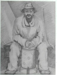 Ouvrier au brasero